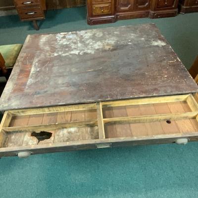 Lot 112 | Industrial Salvage Cartographerâ€™s Chest