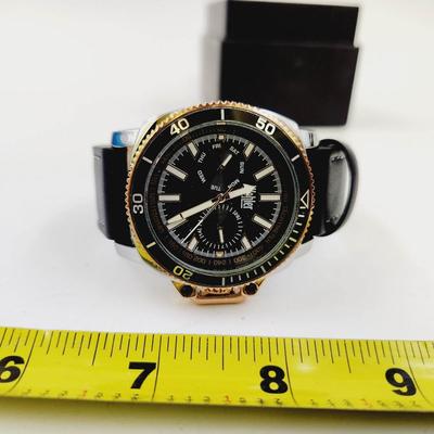NEW WOHLER TRIBECA LEATHER BAND WATCH