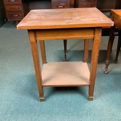 Lot 114 | Small Square Accent Table