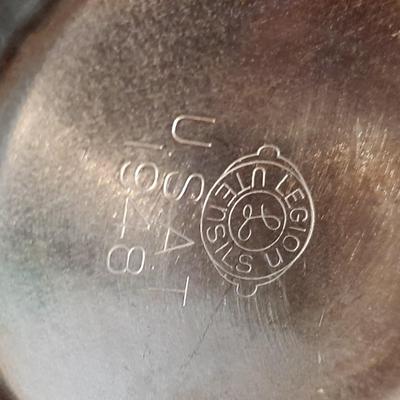 Kitchen platter, Condiment containers and Tray Stainless USAT 1948 ARMY Transport Legion Utensils Creamer