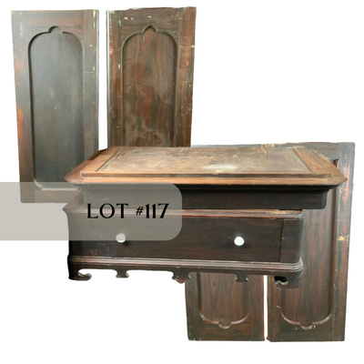 Lot 117 | Disassembled Armoire