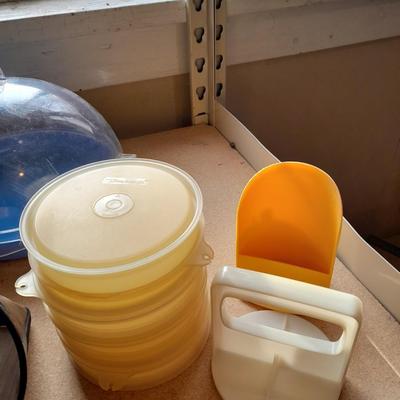 Kitchen Plasticware Food storage, Tupperware, and stainless water Bottle