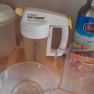 Kitchen Plasticware Food storage, Tupperware, and stainless water Bottle