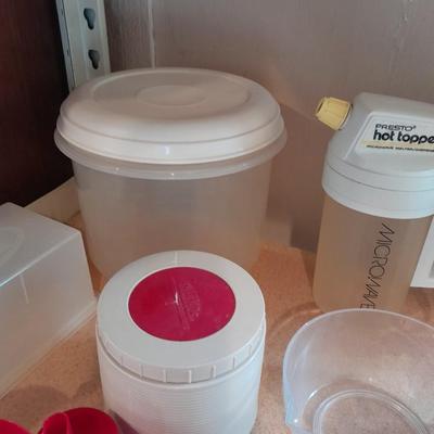 Kitchen Plasticware Food storage, Tupperware, and stainless water Bottle