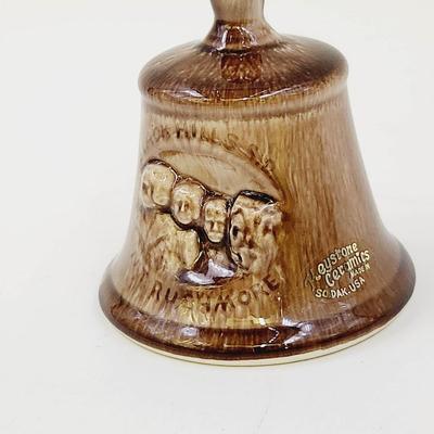 KEYSTONE CERAMICS MOUNT RUSHMORE CERAMIC BELL