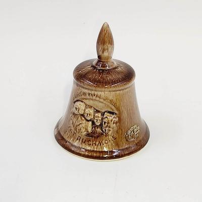 KEYSTONE CERAMICS MOUNT RUSHMORE CERAMIC BELL