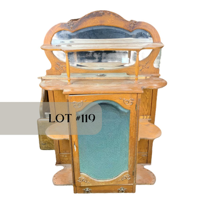 Lot 119 | Double Mirror Dresser Top