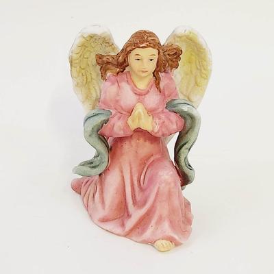 BEAUTIFUL PINK ANGEL COLLECTIBLE FIGURINE