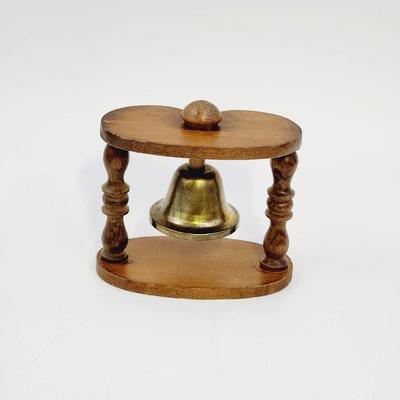 PRICE WOODEN BELL W/ STAND