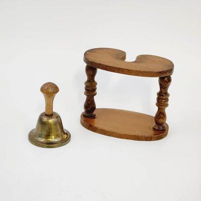 PRICE WOODEN BELL W/ STAND