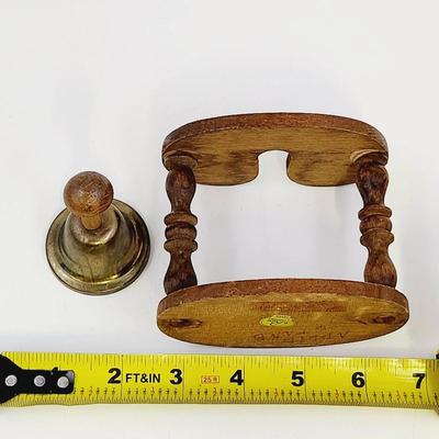 PRICE WOODEN BELL W/ STAND