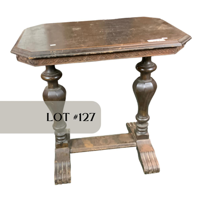 Lot 127 | Mahogany Tudor Side Table