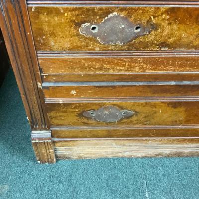 Lot 128 | Marble Top Commode