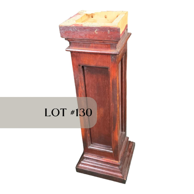Lot 130 | Architectural Salvage | Square Newel Post