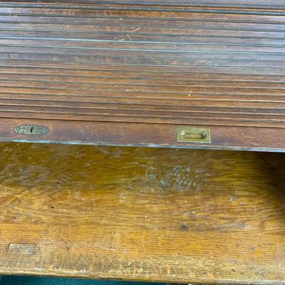 Lot 131 | Large Roll-Top Desk
