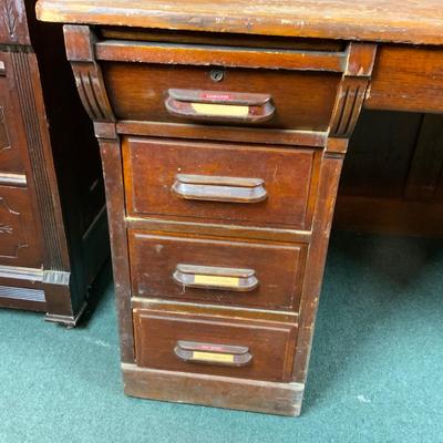 Lot 131 | Large Roll-Top Desk