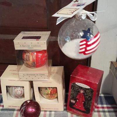 Vintage Boxed Christmas ornaments Hallmark Star Wars Queen Amidala