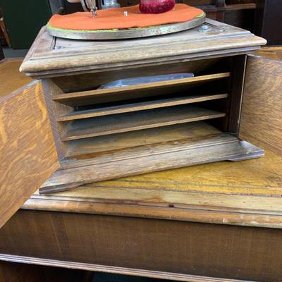 Lot 132 | Victrola with Storage