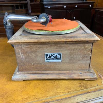 Lot 132 | Victrola with Storage