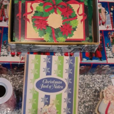 Christmas wrapping, Ribbon, boxes, bags and more