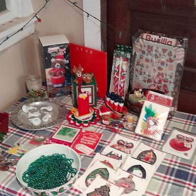 Christmas Decorations, A little vintage, a little newer, wooden soldiers, Bucilla make a ornament, and more
