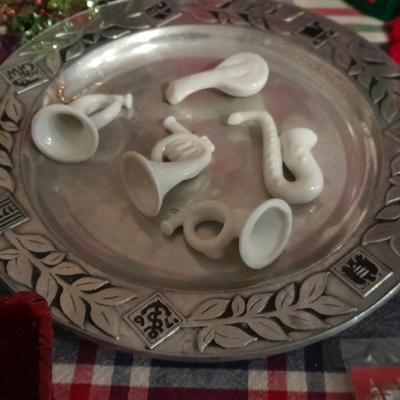 Christmas Decorations, A little vintage, a little newer, wooden soldiers, Bucilla make a ornament, and more