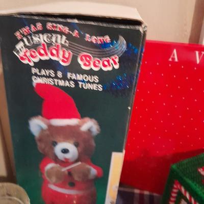 Christmas Decorations, A little vintage, a little newer, wooden soldiers, Bucilla make a ornament, and more