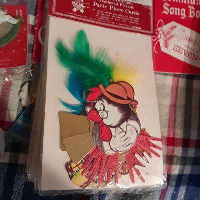 Christmas Decorations, A little vintage, a little newer, wooden soldiers, Bucilla make a ornament, and more