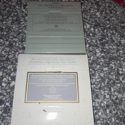 AVON 12 Days of Christmas ornaments, and other AVON holiday decorations