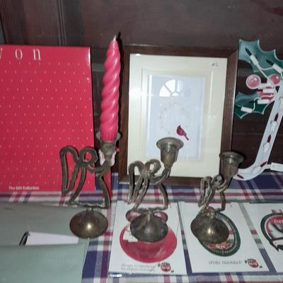 Light up JOY Christmas, New C7 bulb lights, metal candle holders, metal deer and sleigh ornaments, stockings and more
