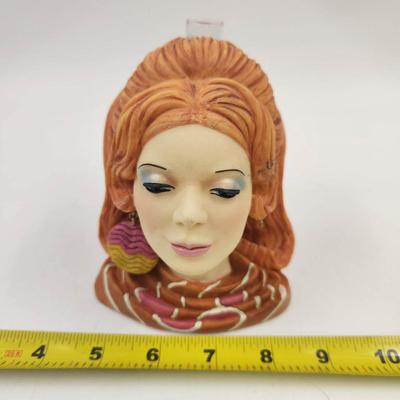 CAMEO GIRLS HEAD VASE 1967 PARTY GIRL CLARISSA