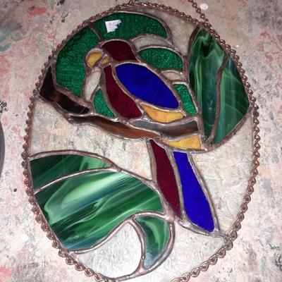 Stained glass window decorations