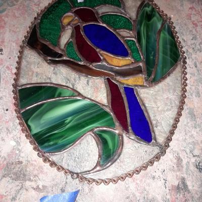 Stained glass window decorations