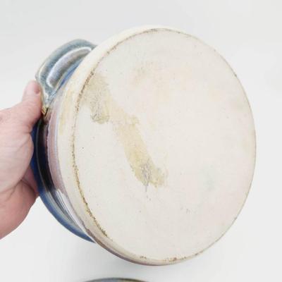 ABSOLUTELY STUNNING VINTAGE POTTERY BOWL WITH LID