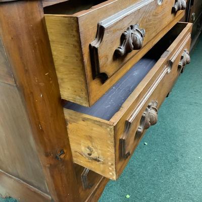 Lot 139 | Dresser with Carved Pulls