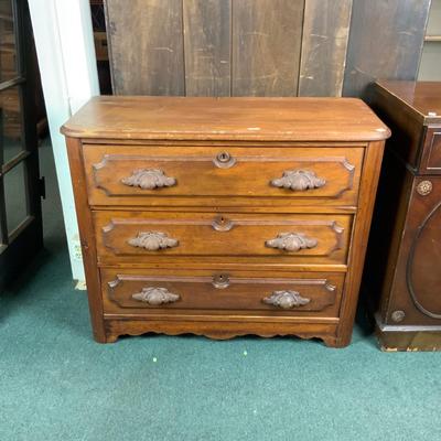 Lot 139 | Dresser with Carved Pulls