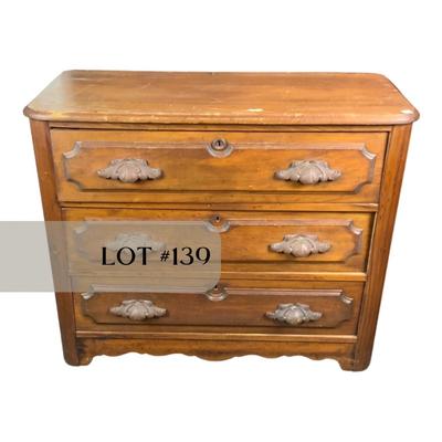 Lot 139 | Dresser with Carved Pulls