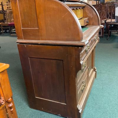 Lot 140 | 1800s Cylinder Desk