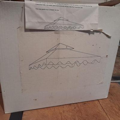 New 10x10 Green Gazebo canopy cover / top