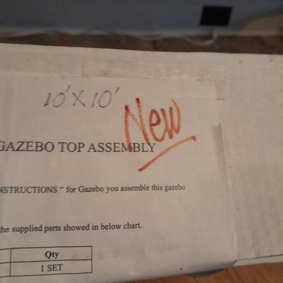 New 10x10 Green Gazebo canopy cover / top