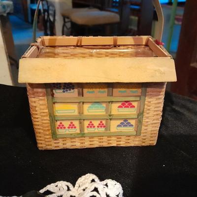 Decks of collectable cards, Dish full of Mica, and an assortment of trinkets and treasures