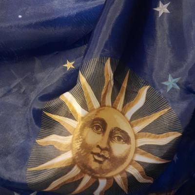 Celestial Shower curtains, and a white shower curtain with over the door hanger