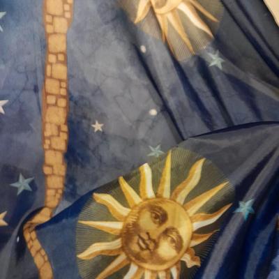 Celestial Shower curtains, and a white shower curtain with over the door hanger