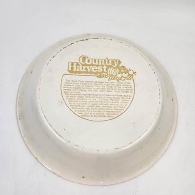 VINTAGE PUMPKIN PIE DEEP DISH