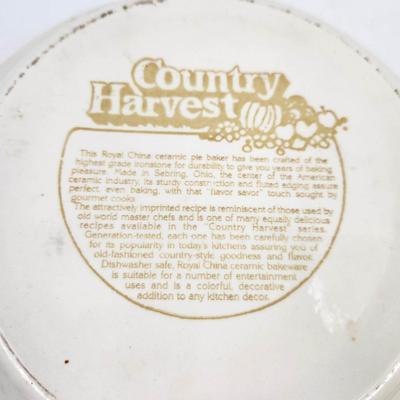 VINTAGE PUMPKIN PIE DEEP DISH