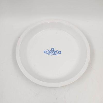 VINTAGE CORNFLOWER BLUE CORNING WARE 9 IN PIE DISH