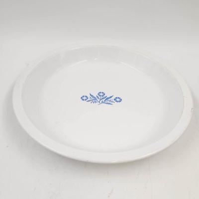VINTAGE CORNFLOWER BLUE CORNING WARE 9 IN PIE DISH