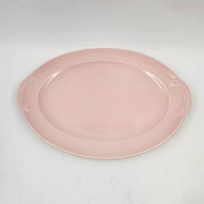 VINTAGE LU-RAY PASTELS PINK PLATTER
