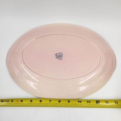 VINTAGE LU-RAY PASTELS PINK PLATTER