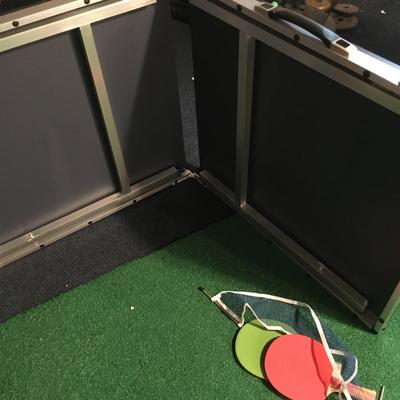Folding childs ping pong table